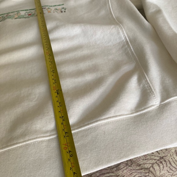 NWT Mens Palmes Off-Scenery Crewneck Sweatshirt, size XL in Off-White - Picture 10 of 15